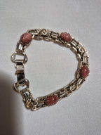 Sandstone or Feldspar Goldstone bracelet.