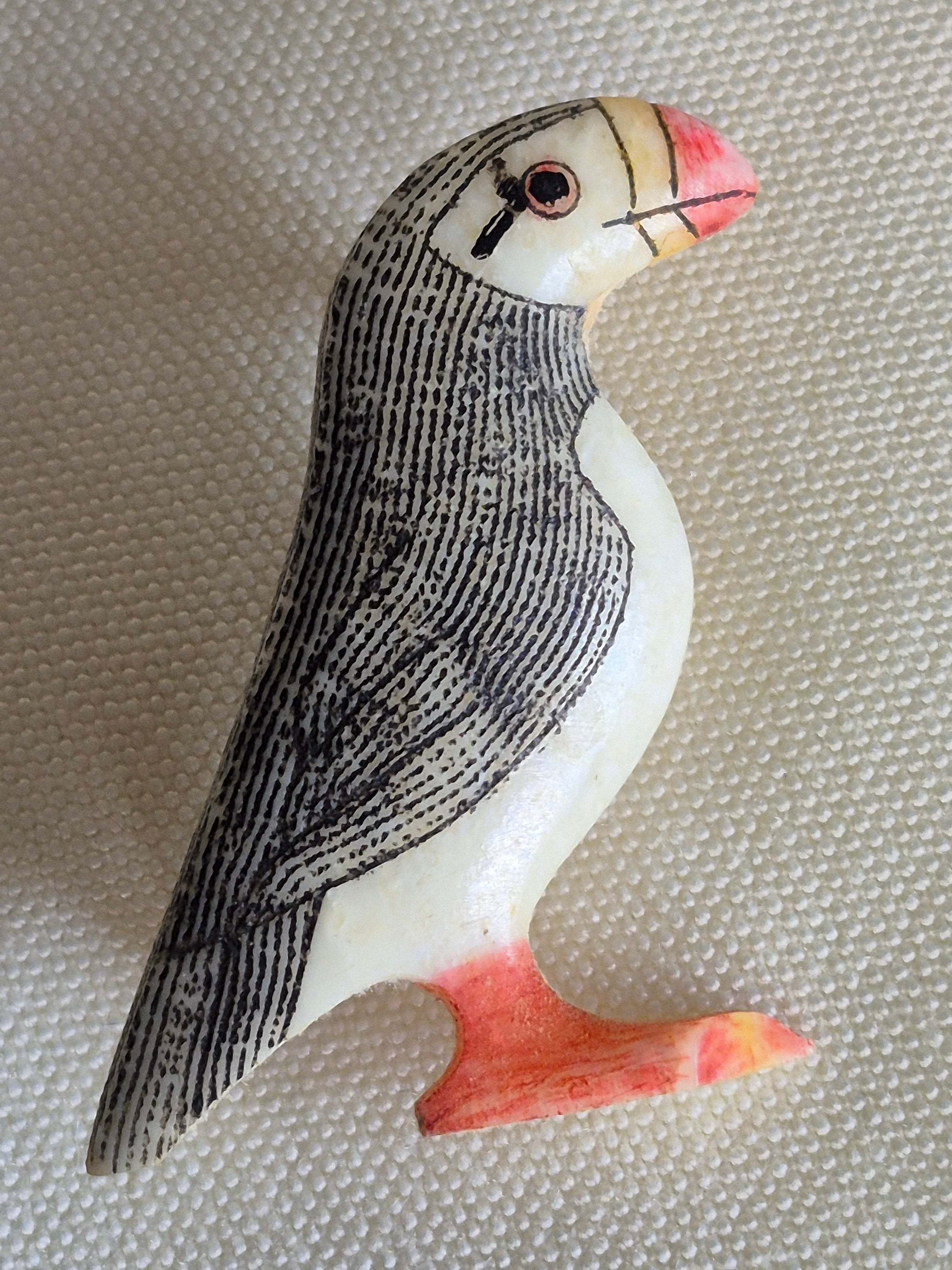 Puffin Brooch