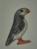 Puffin Brooch