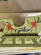 Scandanavian wooden sleigh