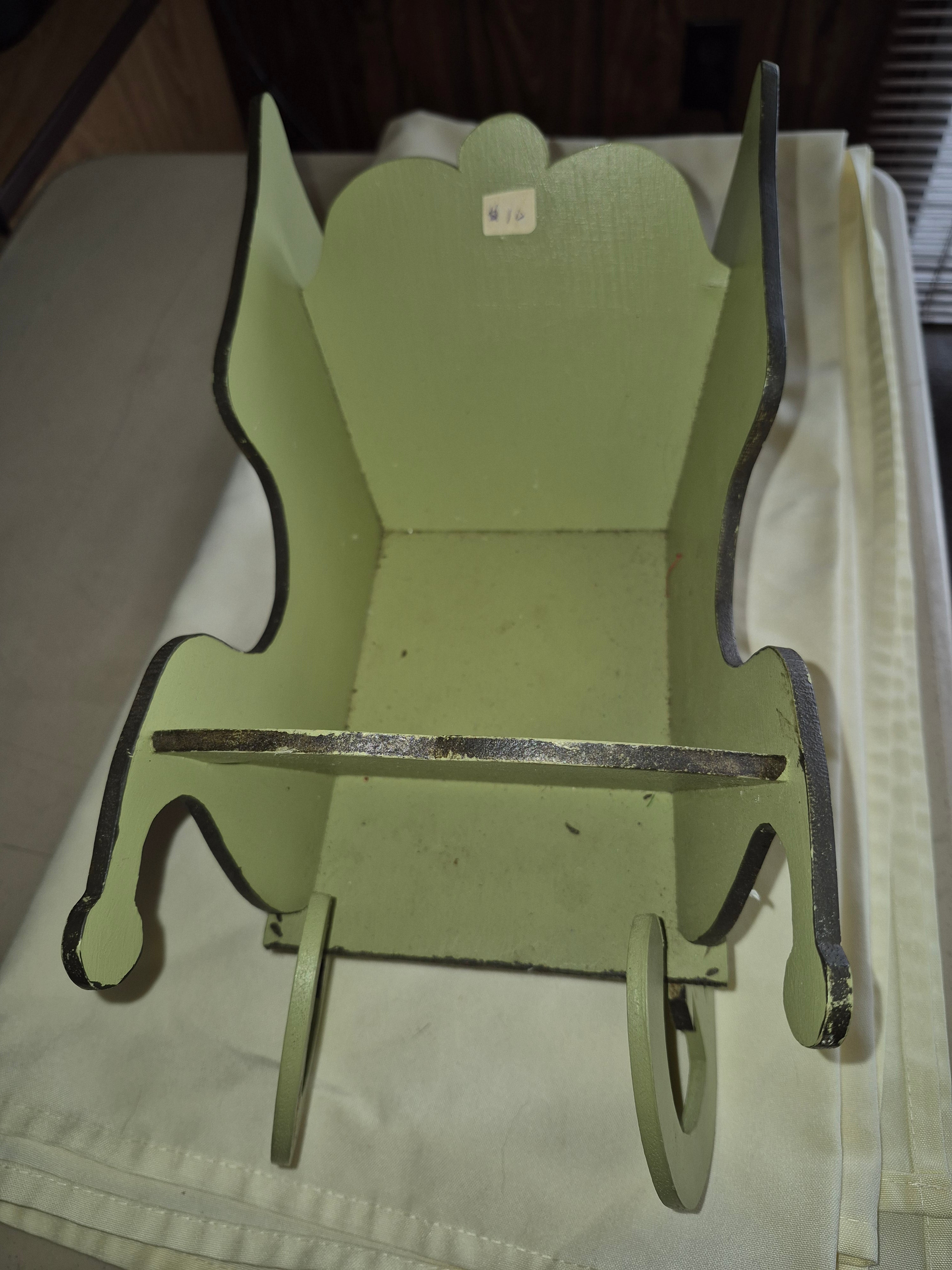 Scandanavian wooden sleigh