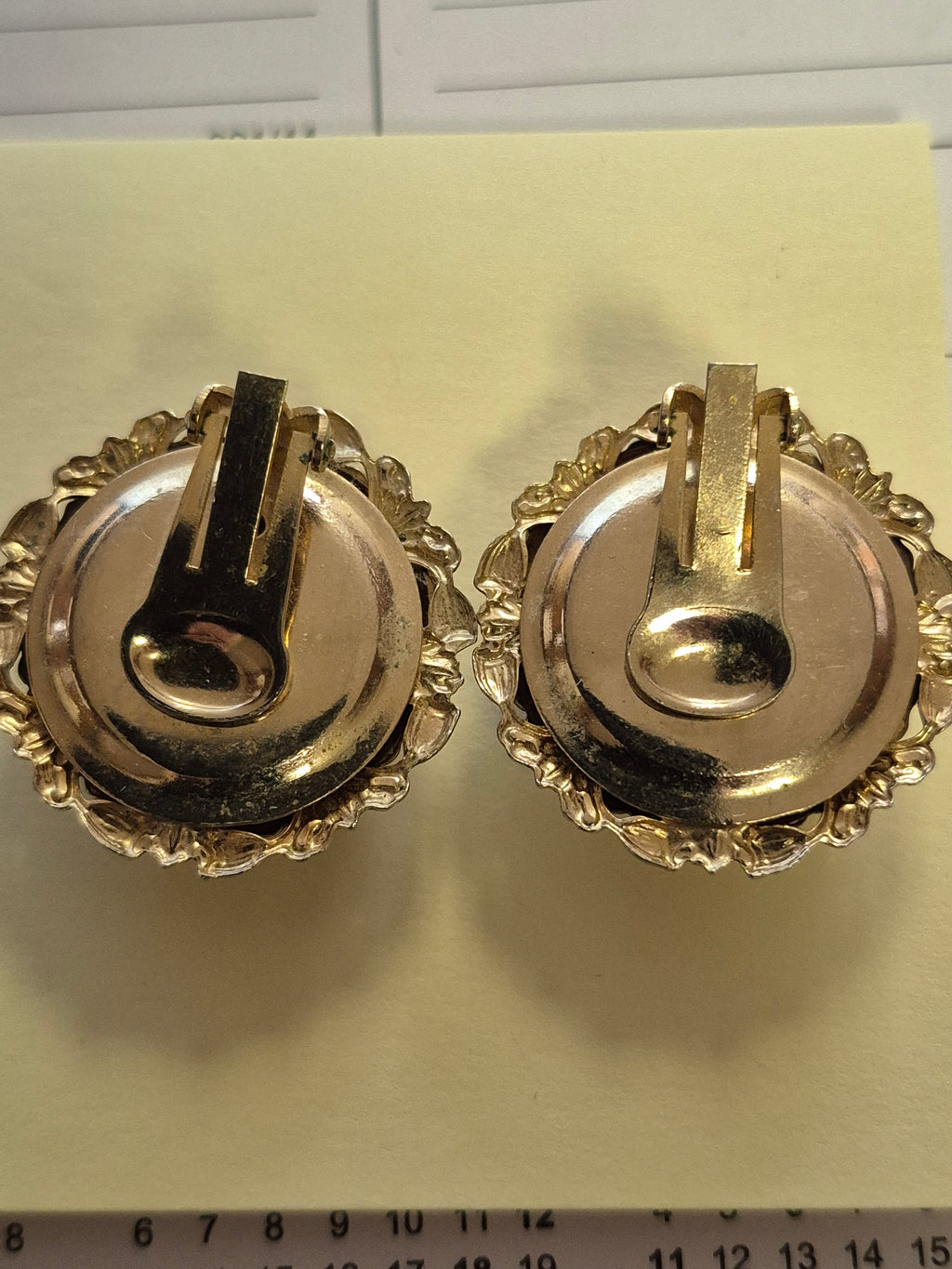 Rhodochrosite stone earrings