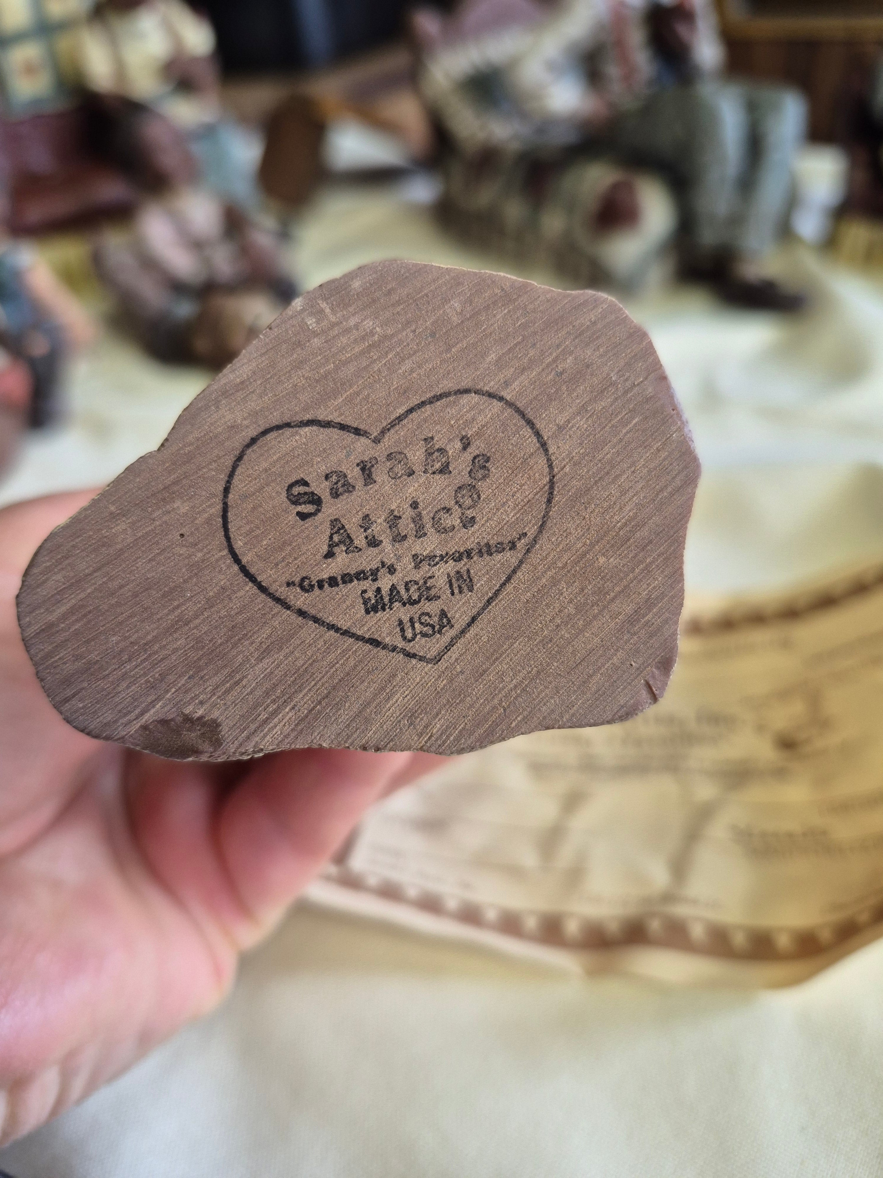 Sarah's attic figurine