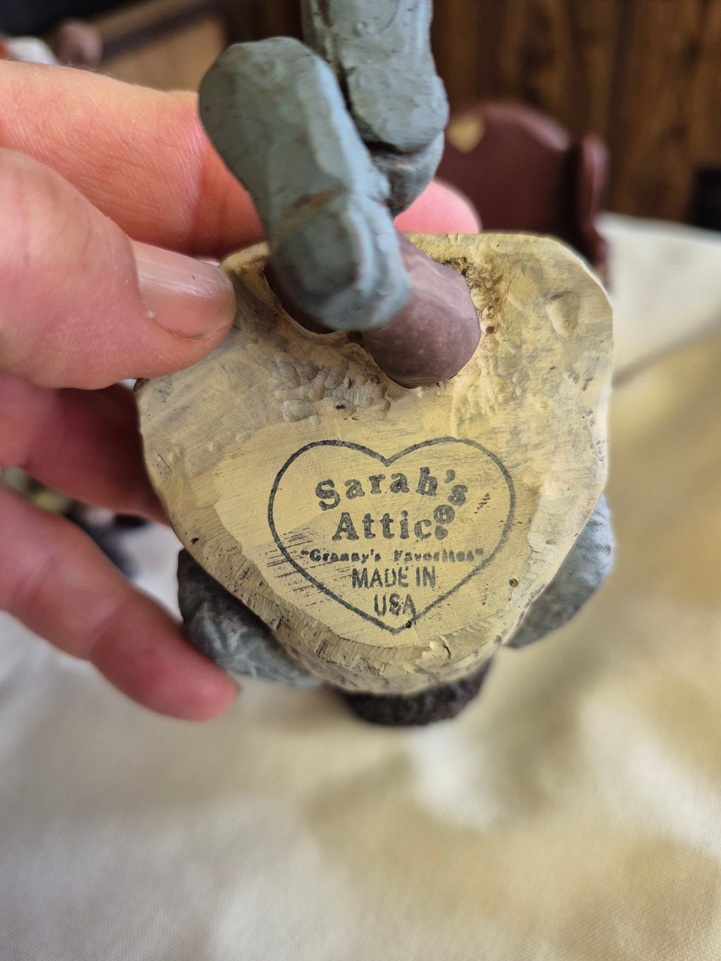 Sarah's attic figurine