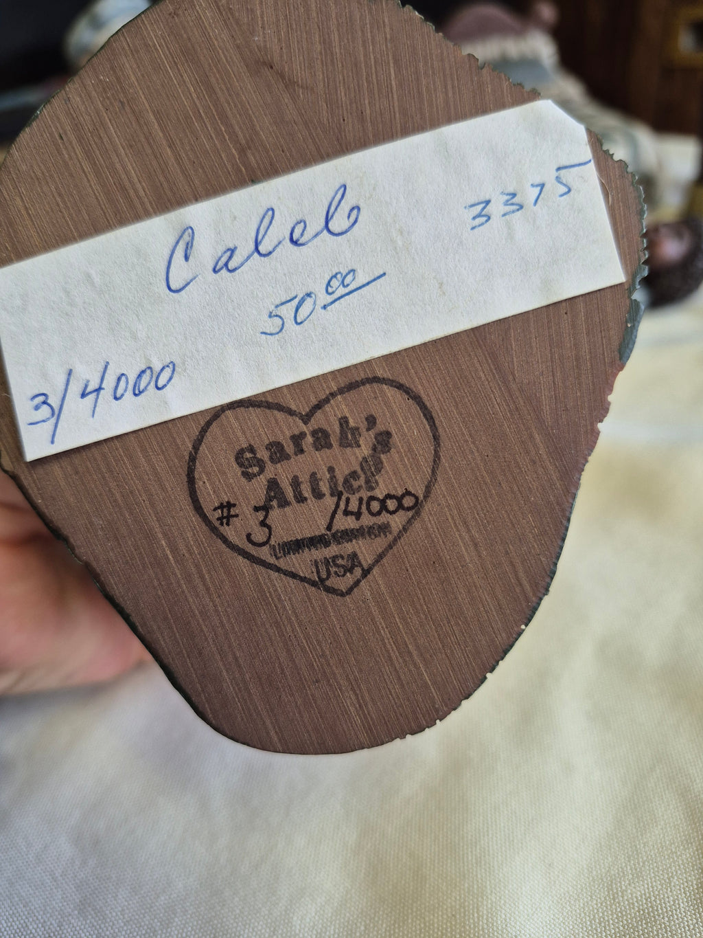 Sarah's attic figurine