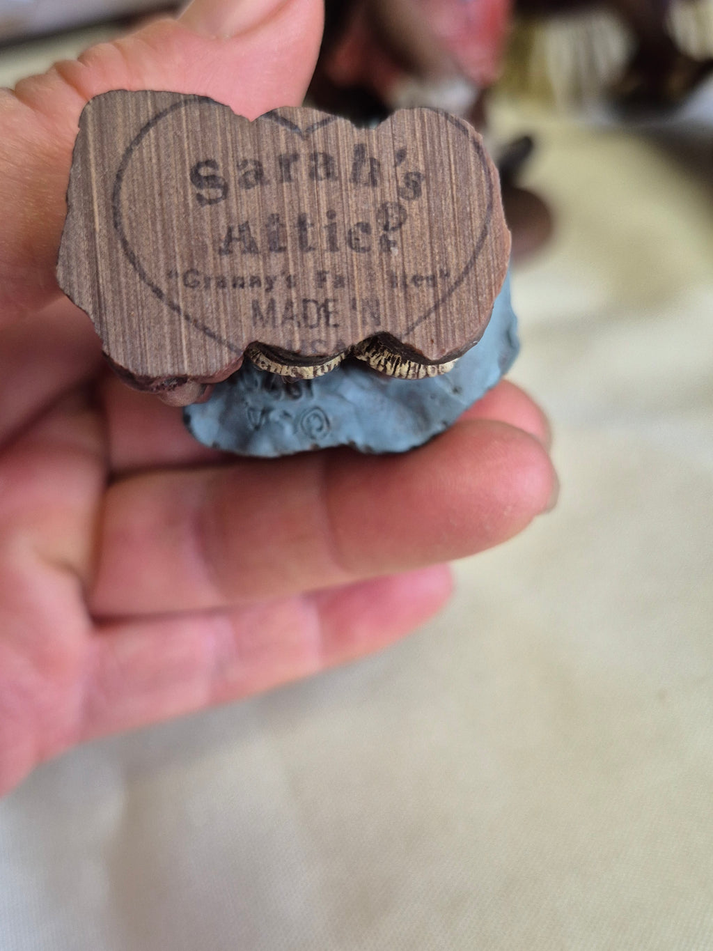 Sarah's attic figurine