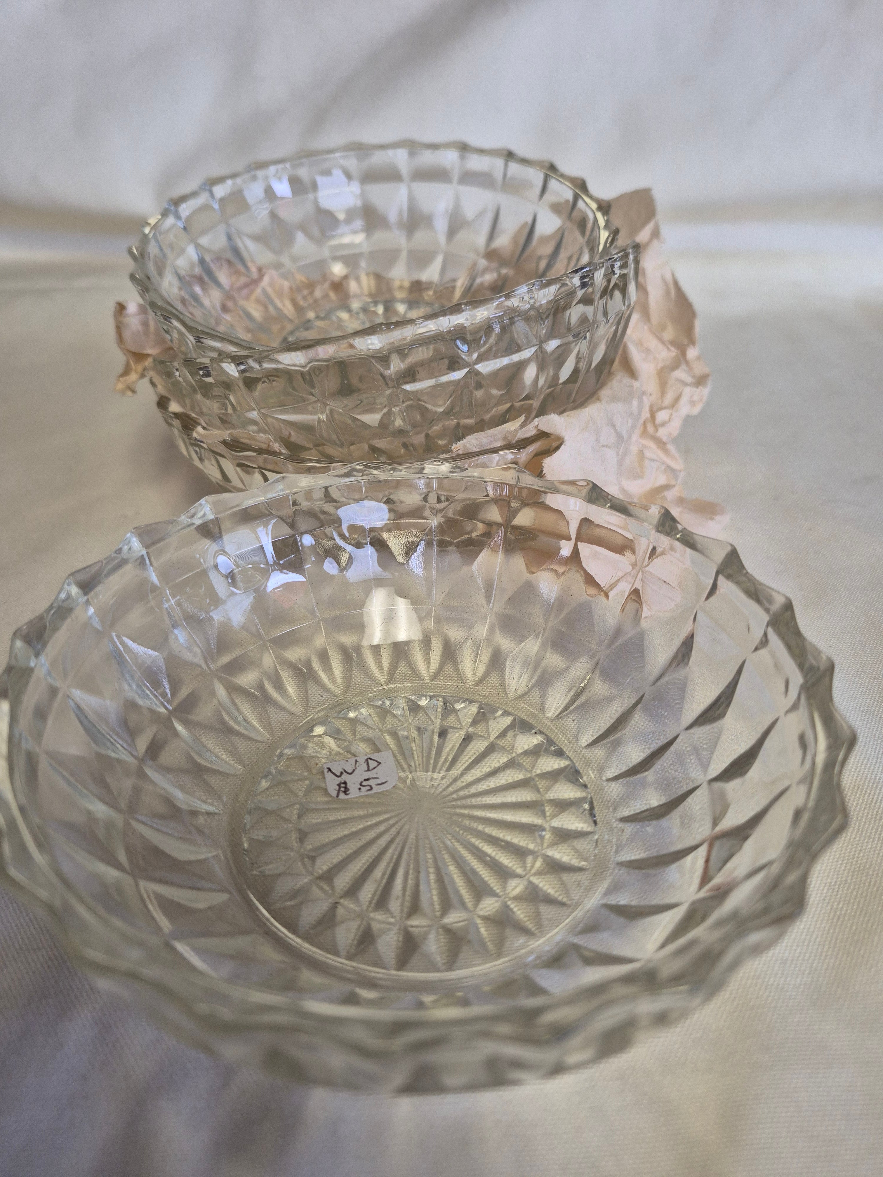 Windsor Diamond Depression Glass
