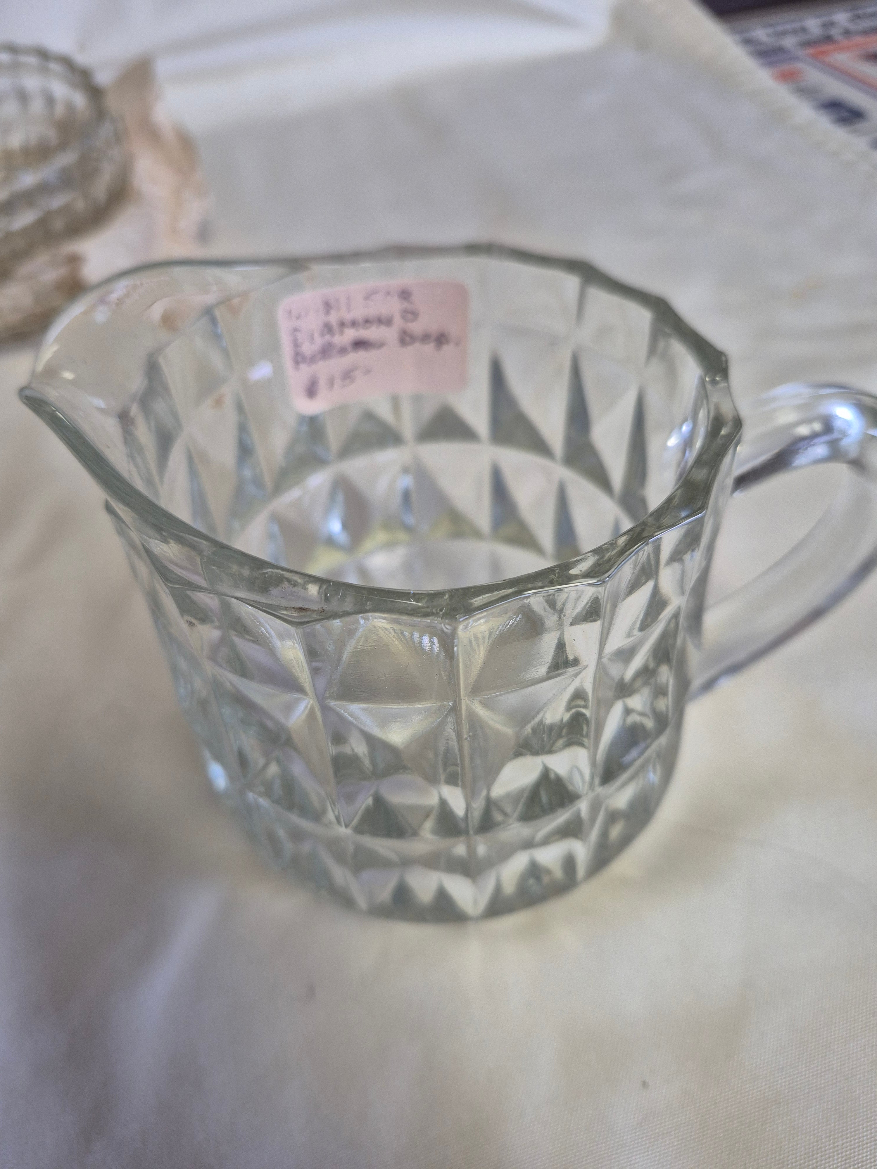 Windsor Diamond Depression Glass