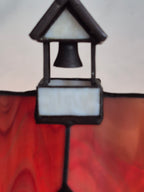 Stained Glass Lighted Village