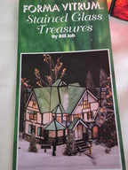 Stained Glass Lighted Village