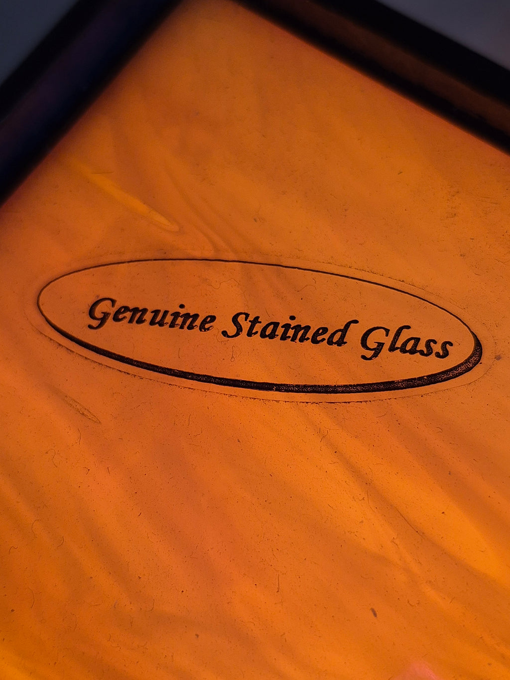 Stained Glass Lighted Village