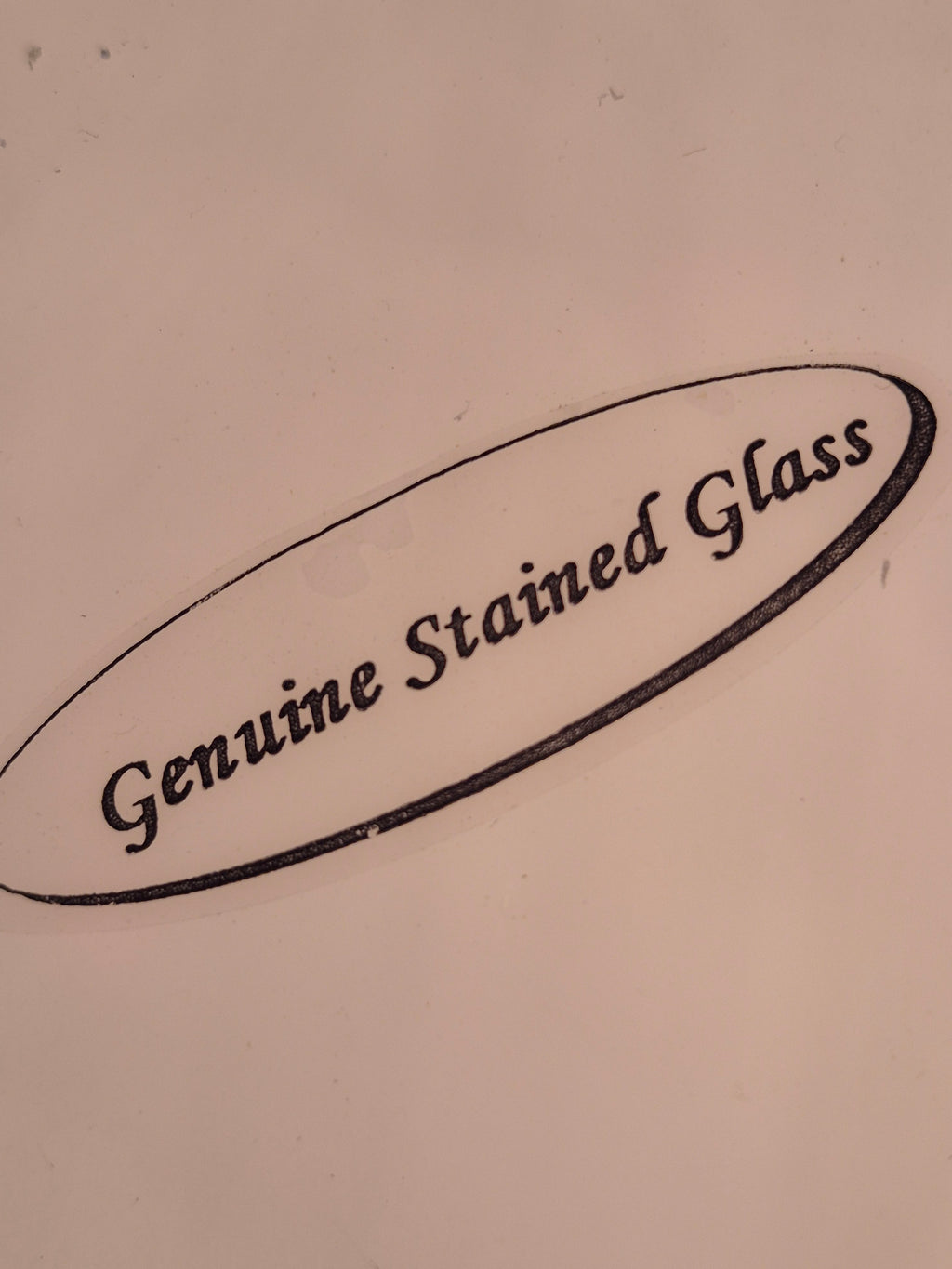 Stained Glass Lighted Village