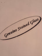 Stained Glass Lighted Village