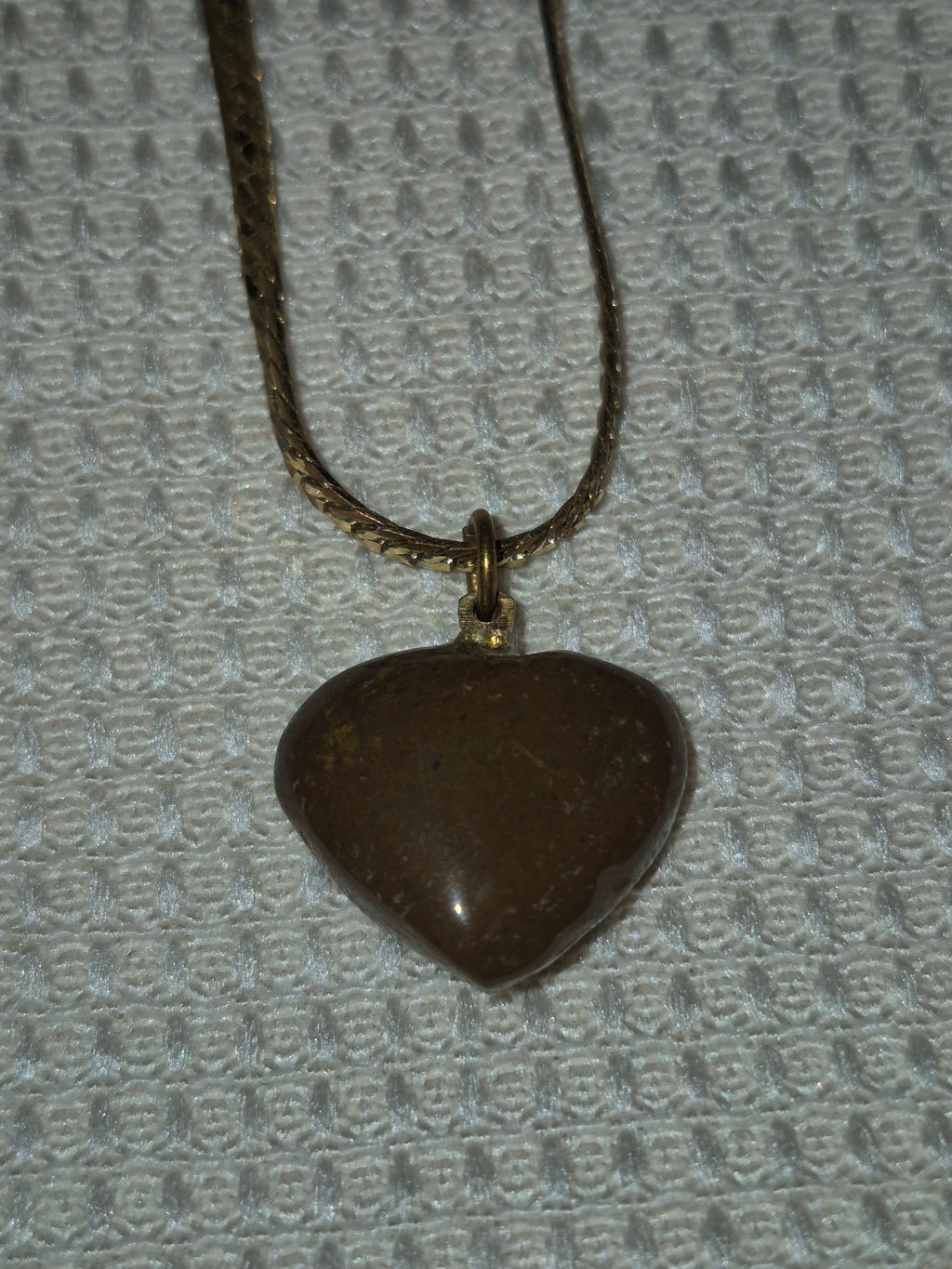 Natural stone necklace