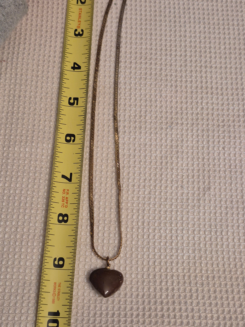 Natural stone necklace