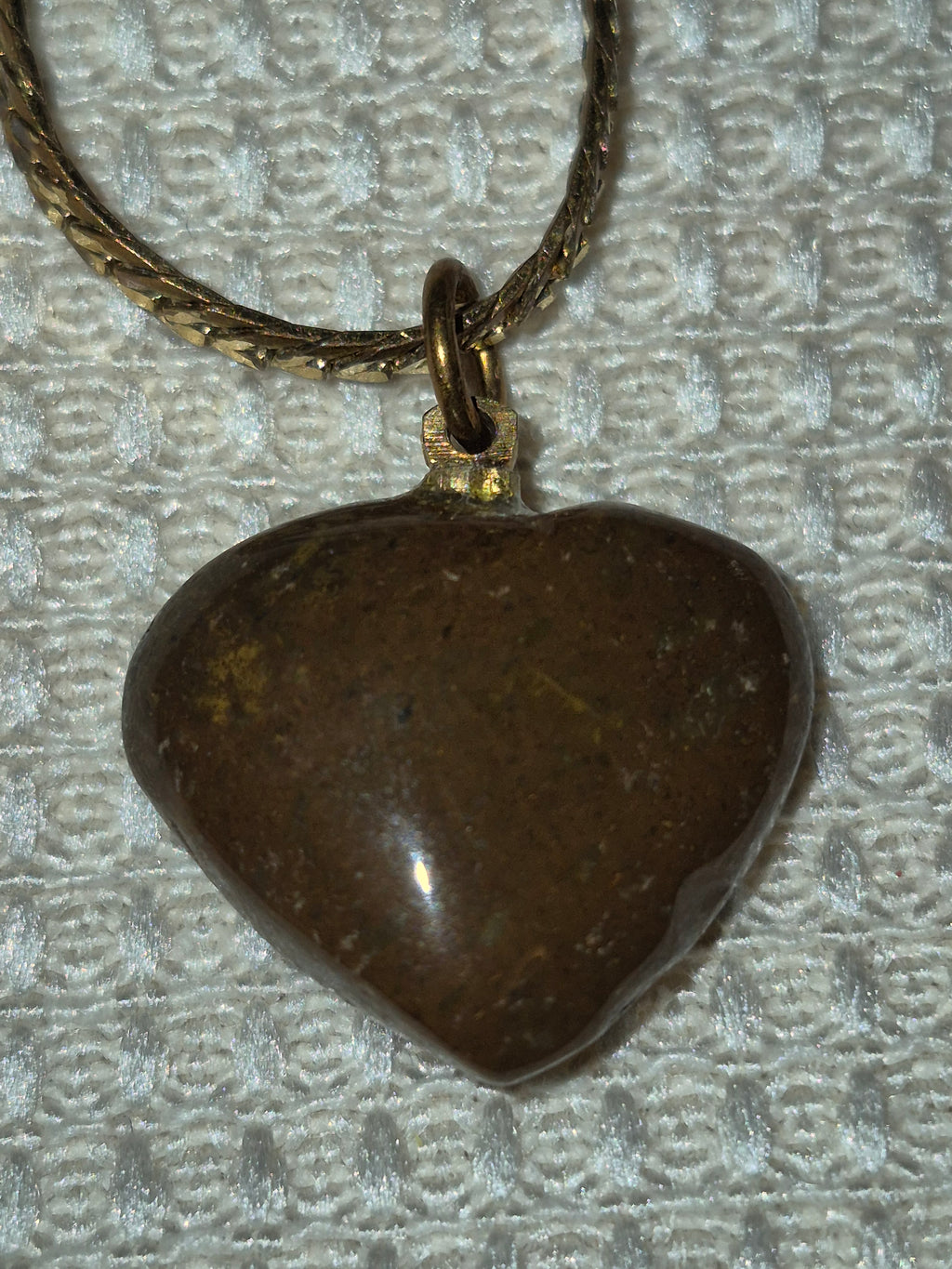 Natural stone necklace