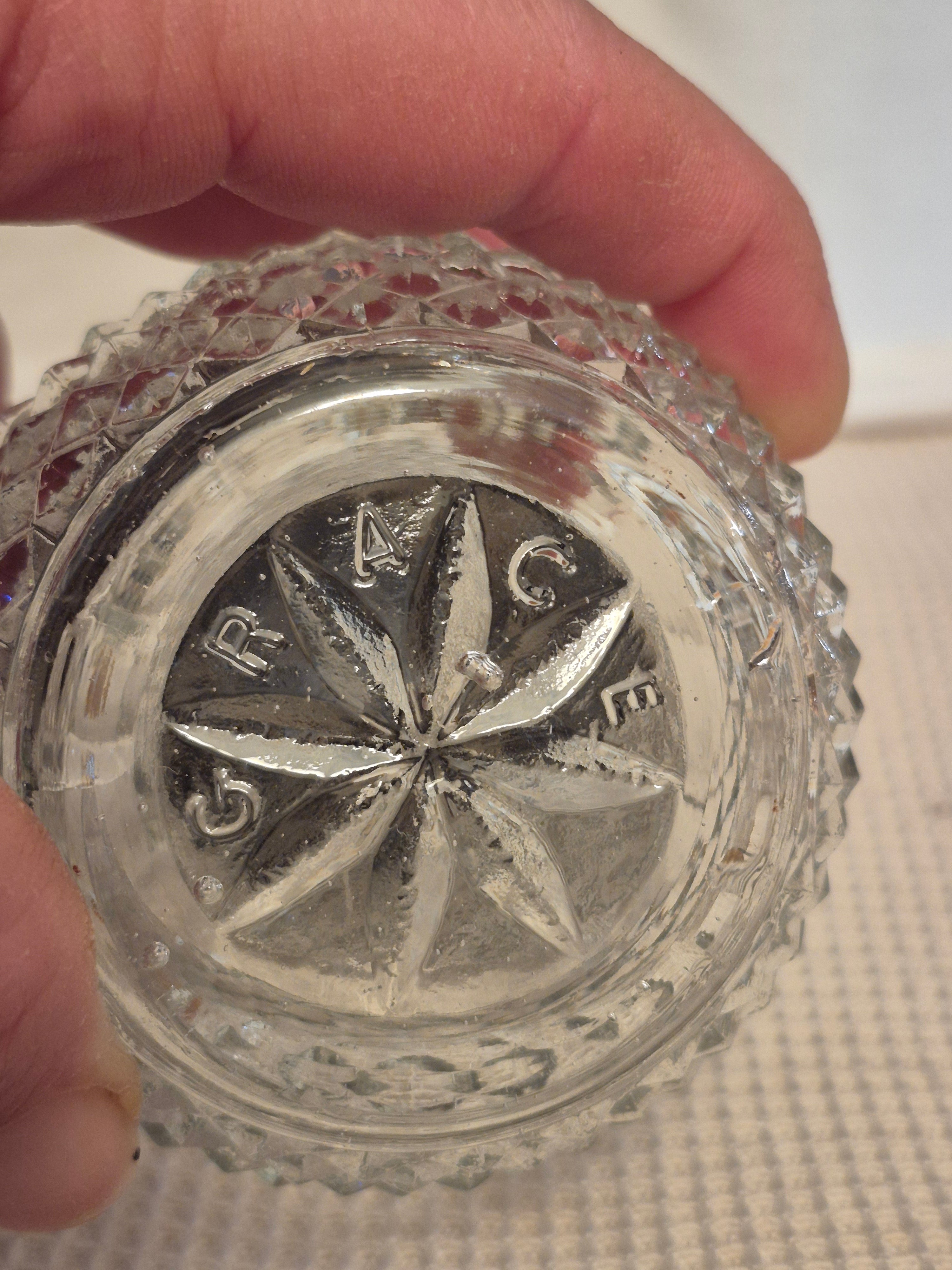 Grace Glass sugar dispenser