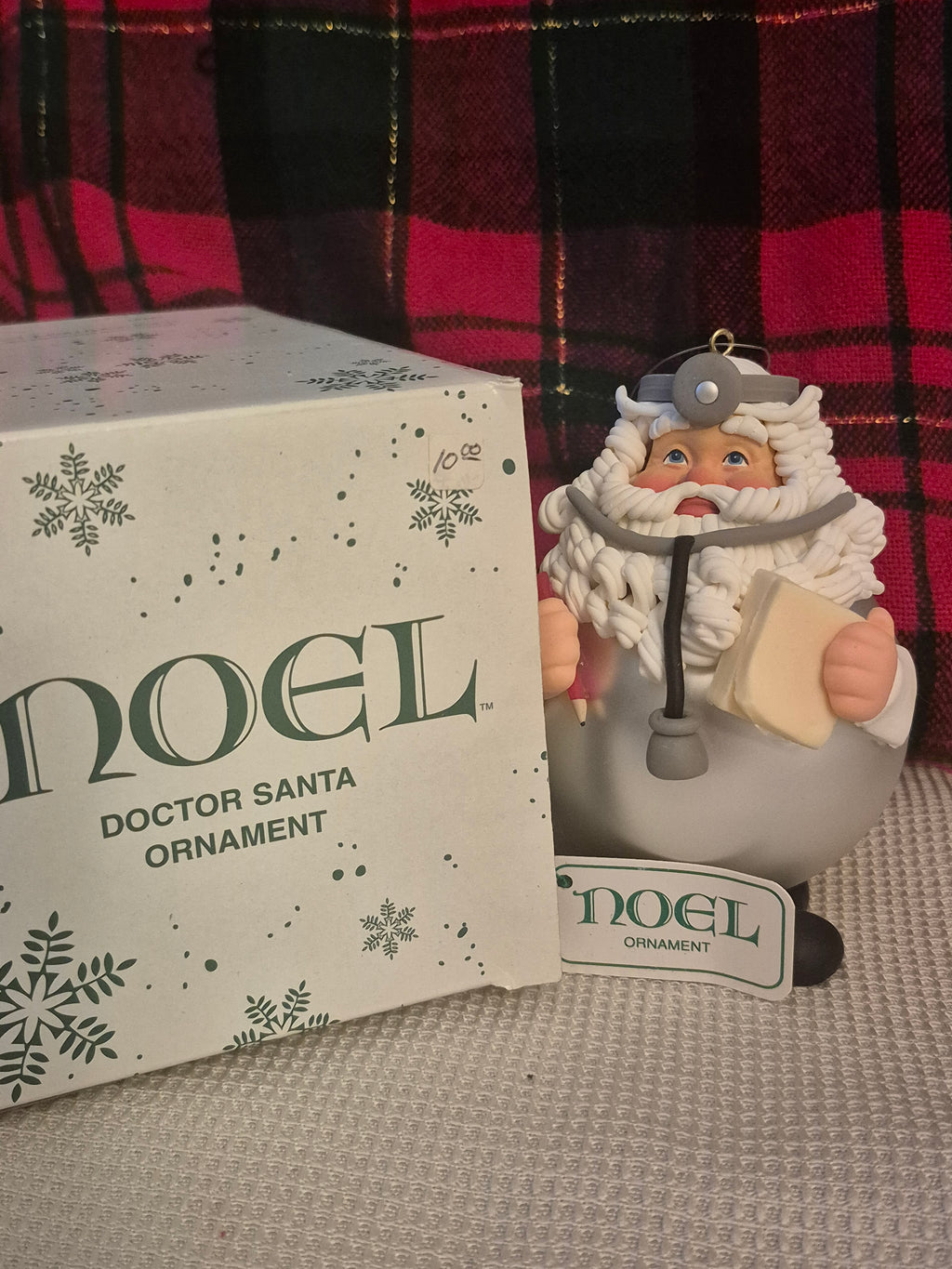 Noel Christmas ornament