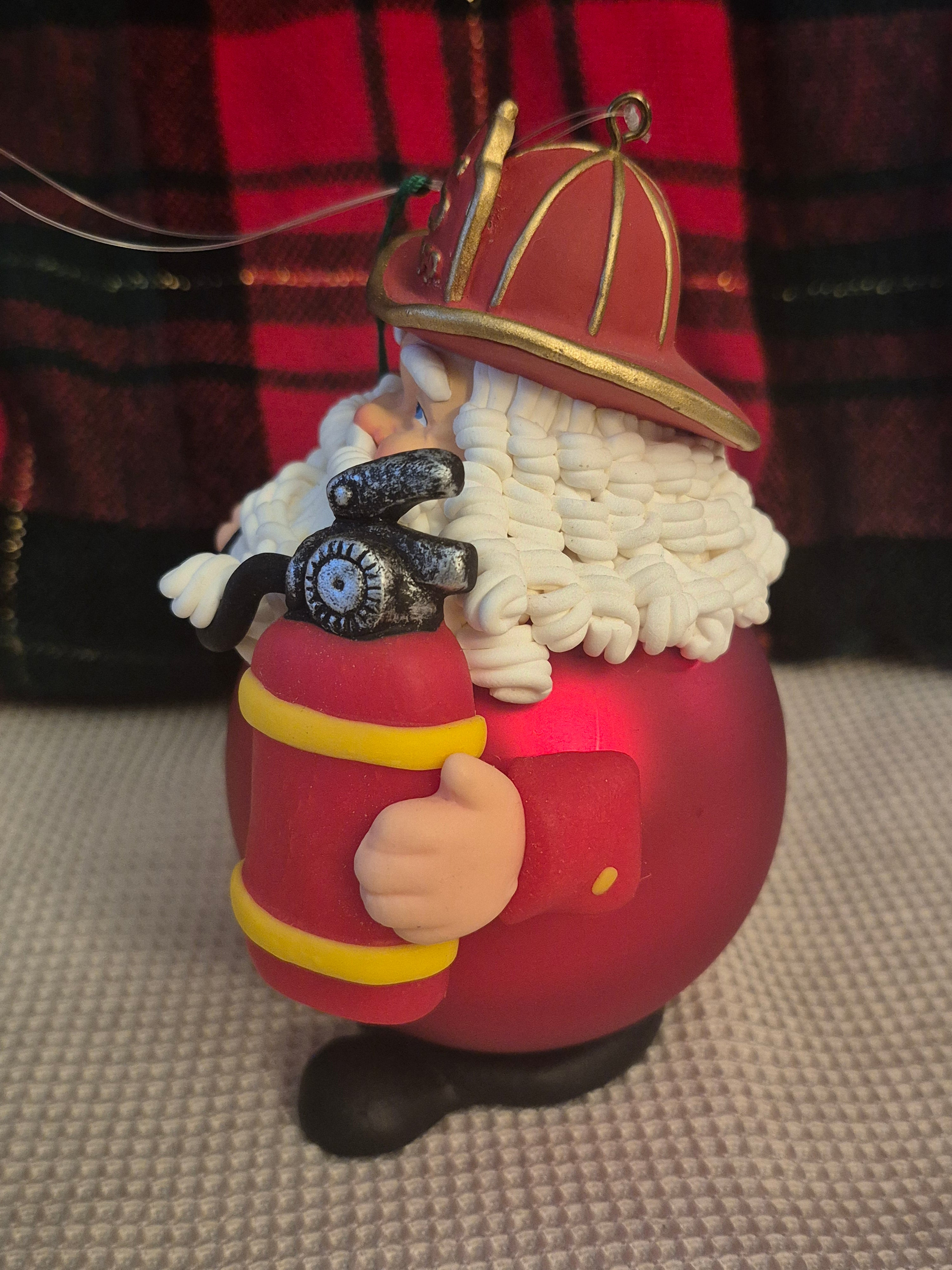 Noel Santa ornament