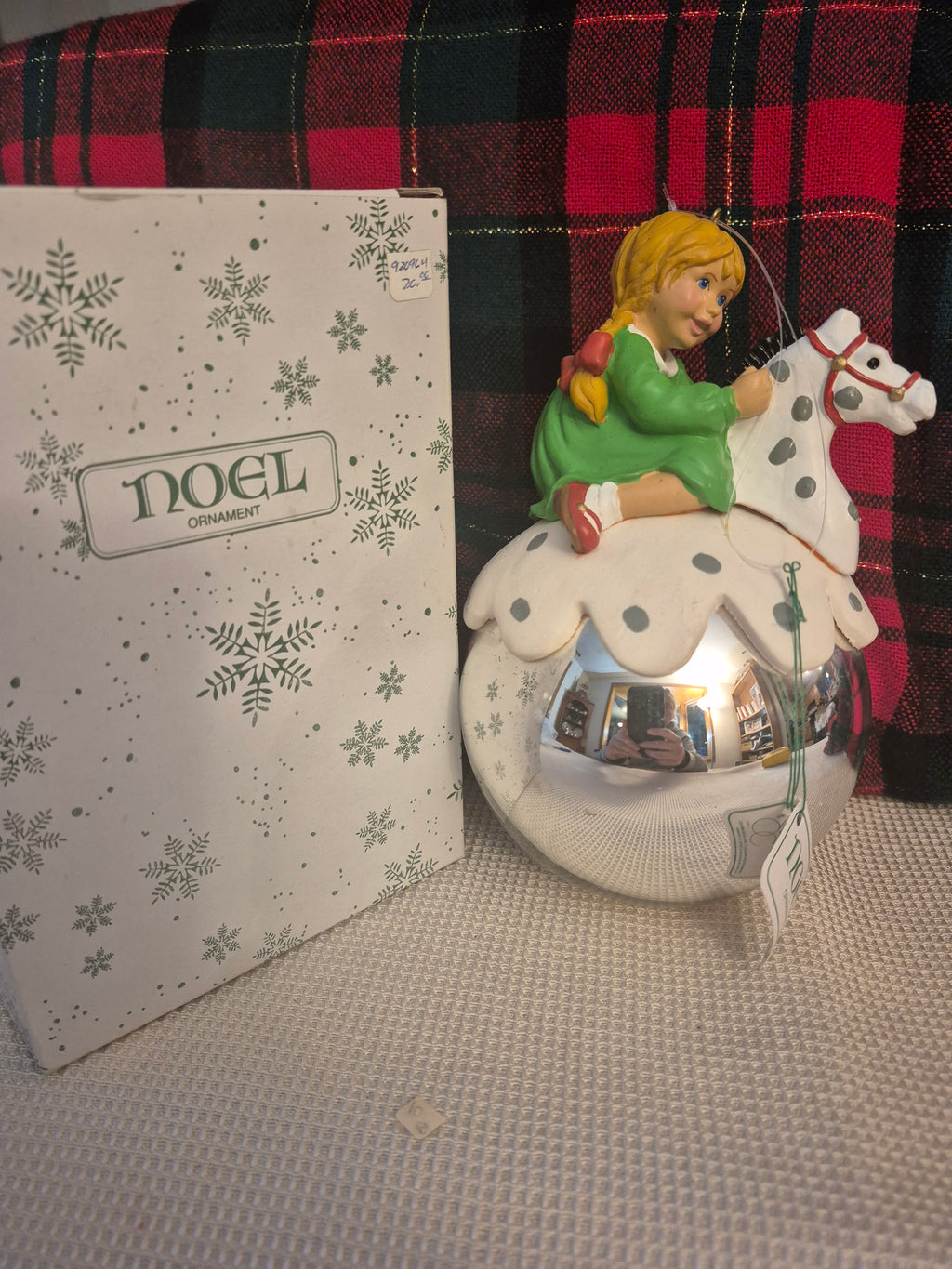 Noel Christmas ornament