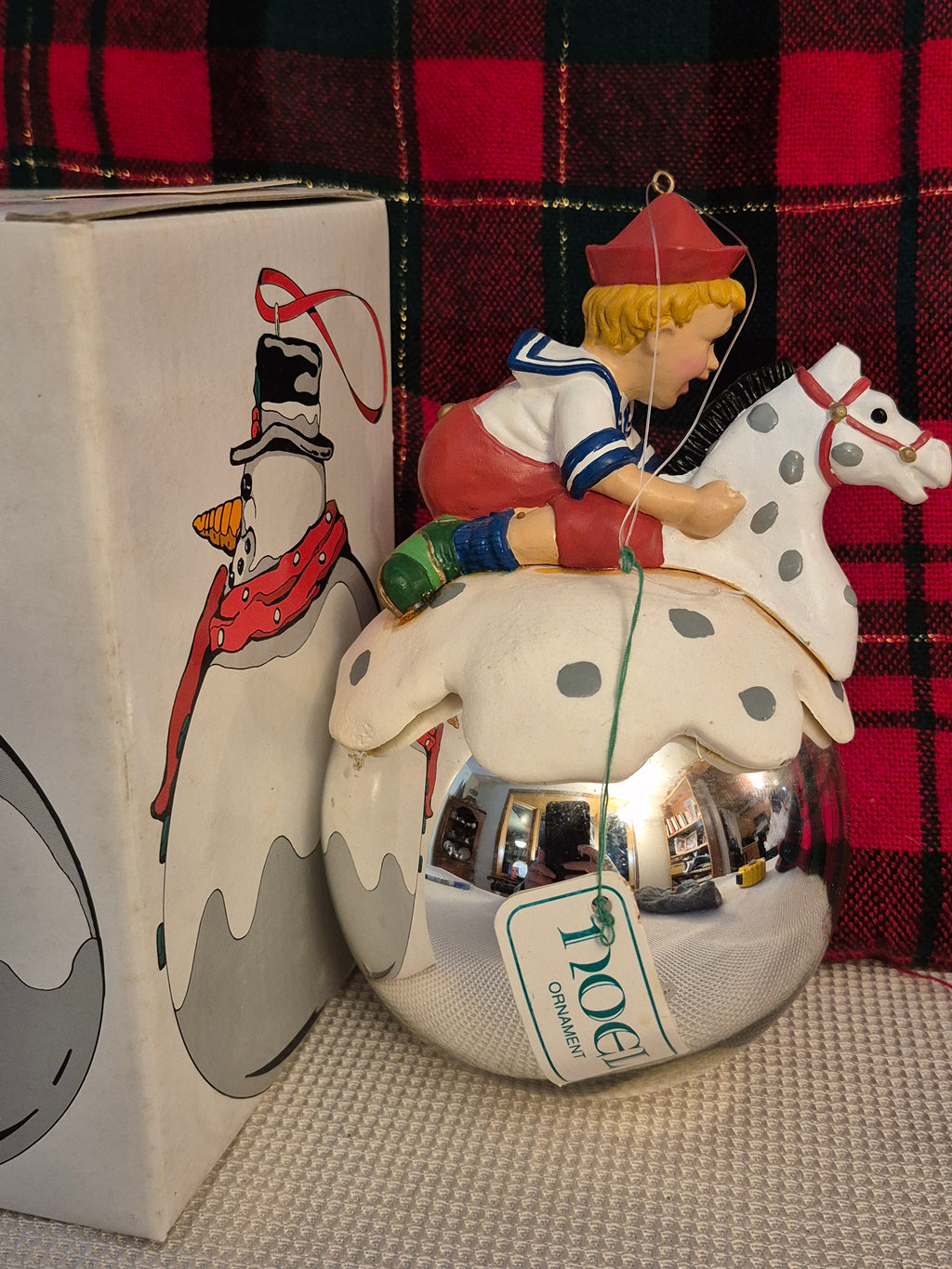 Noel Christmas ornament