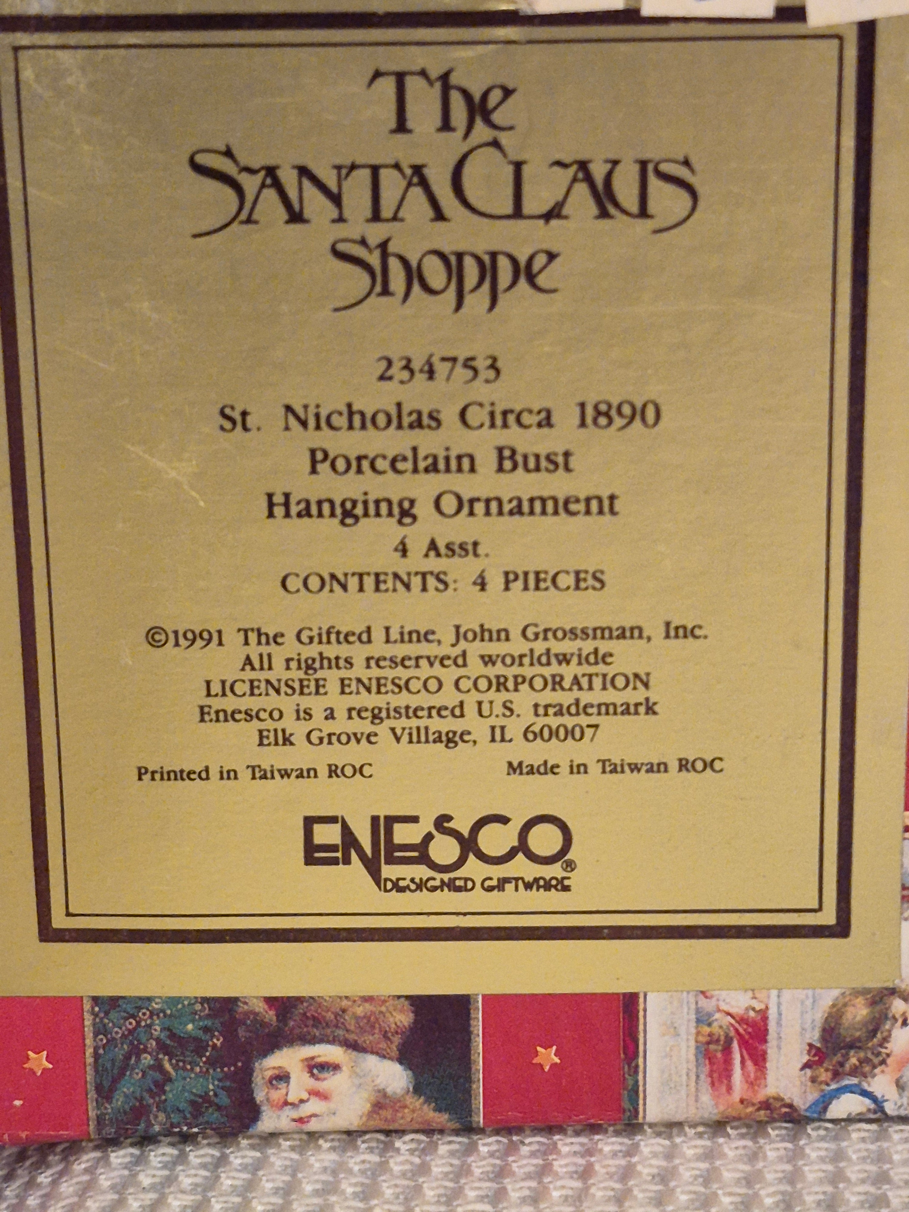 Santa Claus ornaments