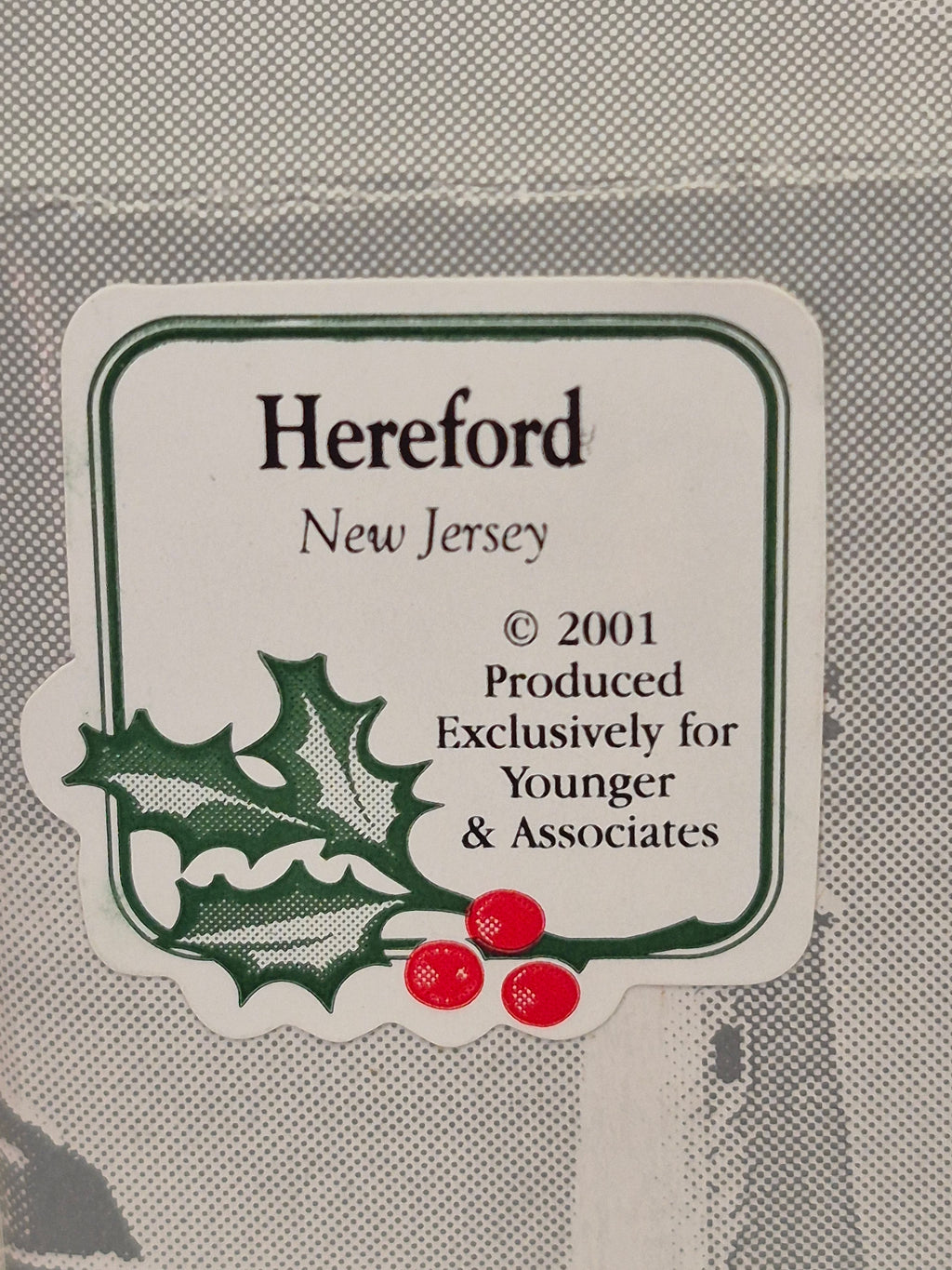 Harbour Lights Christmas ornament