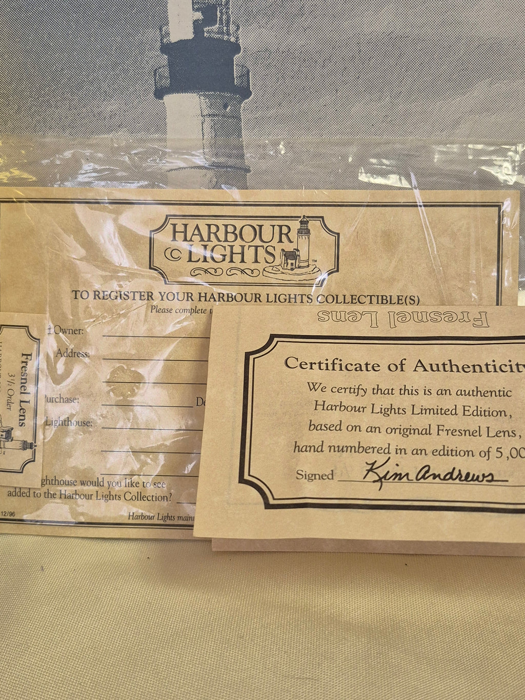 Harbour Lights Fresnel Lens