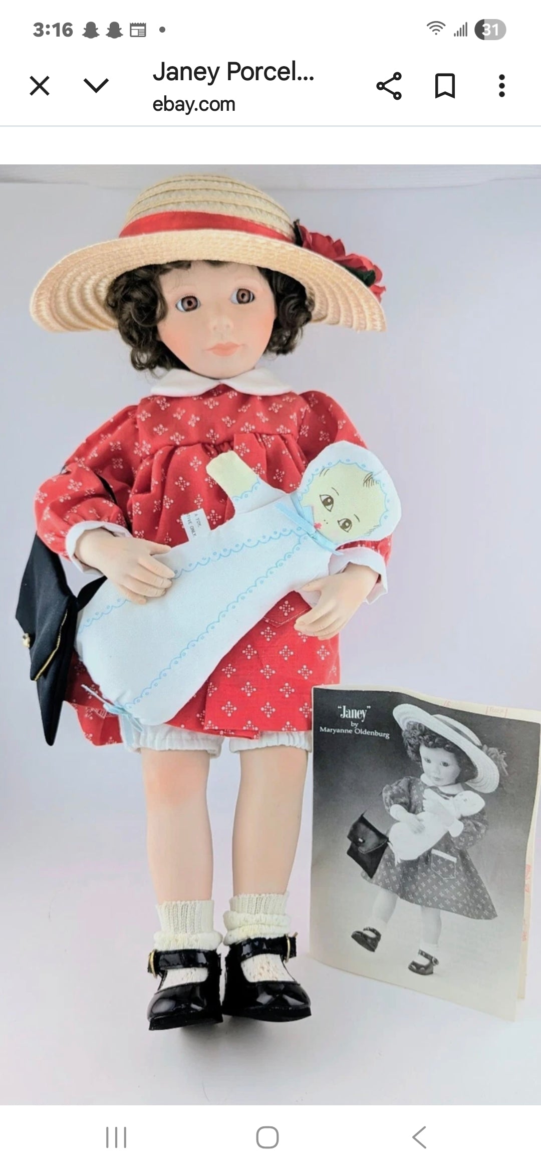 Knowles porcelain doll